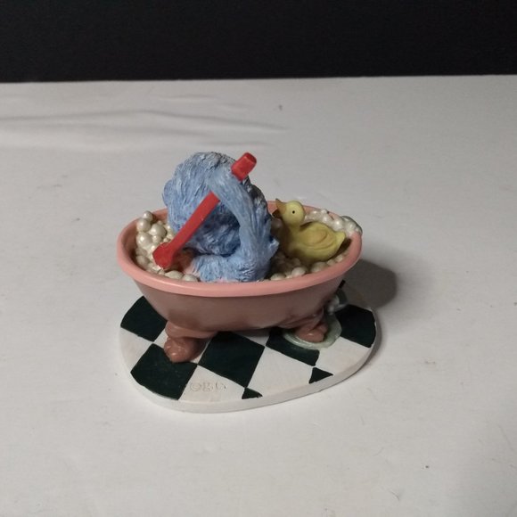 Vintage Sonshine Promises Wash Away The Blues Figurine By Gretchen Clasby - Picture 7 of 7
